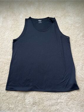 Crivit Women's Black Activewear Tank Top - Size XL - VGUC - 100% Polyester
